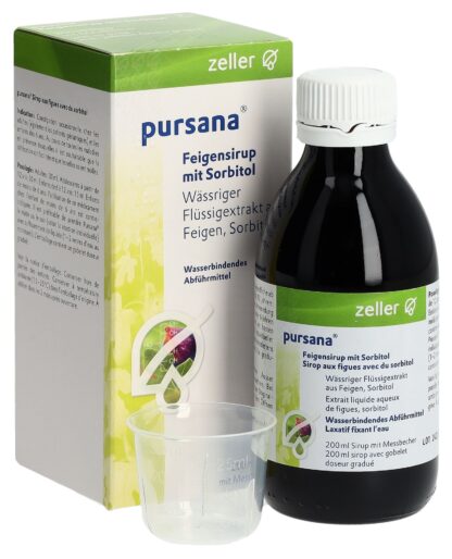 PURSANA sirop aux figues avec sorbitol 200 ml - immagine 5