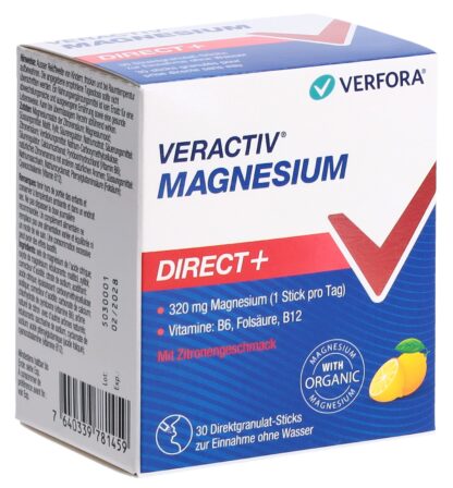 VERACTIV Magnesium Direct+ citron stick 30 pce - immagine 3