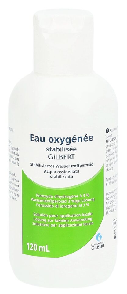 GILBERT eau oxygénée 3 % 120 ml - immagine 2
