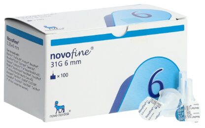 NOVOFINE (IP-APS) aiguilles inject 31G 6mm 100 pce - immagine 3