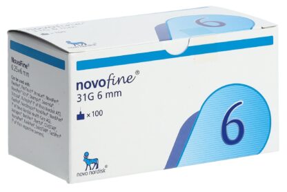 NOVOFINE (IP-APS) aiguilles inject 31G 6mm 100 pce - immagine 2