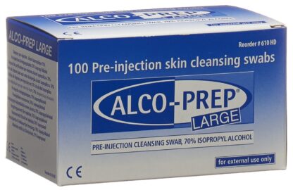 ALCO-PREP Tampon nettoya pré-injection GrL 100 pce - immagine 2