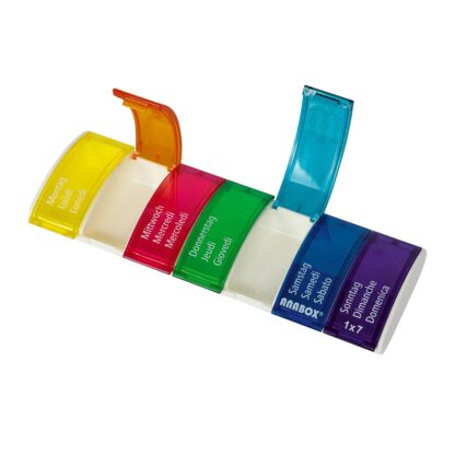 ANABOX pilulier 1x7 multicol a/f/i blist - immagine 2