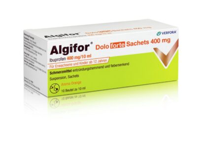 ALGIFOR Dolo forte susp 400 mg/10ml 10 pce