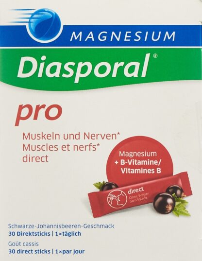 MAGNESIUM DIASPORAL pro m+n direct sticks 30 pce
