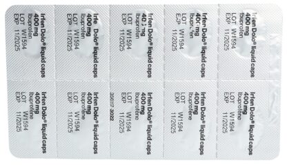 IRFEN Dolo liquid caps 400 mg 10 pce - immagine 8