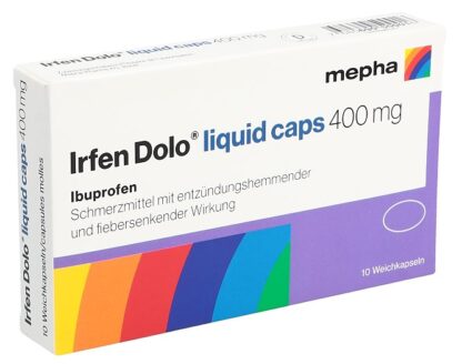 IRFEN Dolo liquid caps 400 mg 10 pce - immagine 3