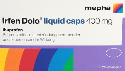 IRFEN Dolo liquid caps 400 mg 10 pce