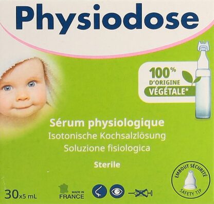 PHYSIODOSE sérum physiologique Green st 30 x 5 ml