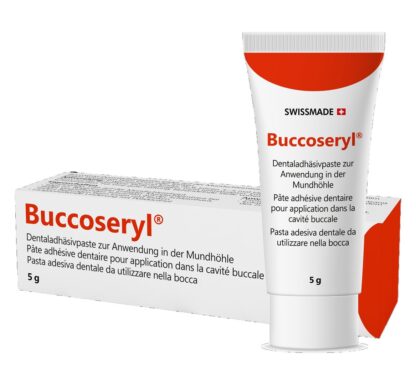 BUCCOSERYL pâte adhésive dentaire tb 5 g - immagine 2