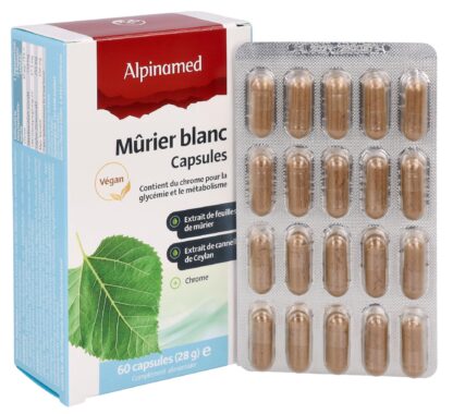 ALPINAMED Mûrier blanc caps 60 pce - immagine 6