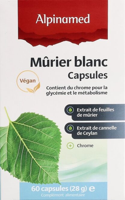 ALPINAMED Mûrier blanc caps 60 pce - immagine 2