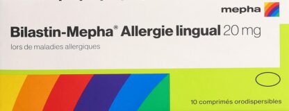 BILASTIN Mepha Allergie lingual 20 mg 10 pce - immagine 2