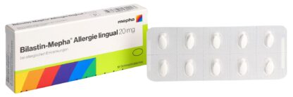 BILASTIN Mepha Allergie lingual 20 mg 10 pce - immagine 5