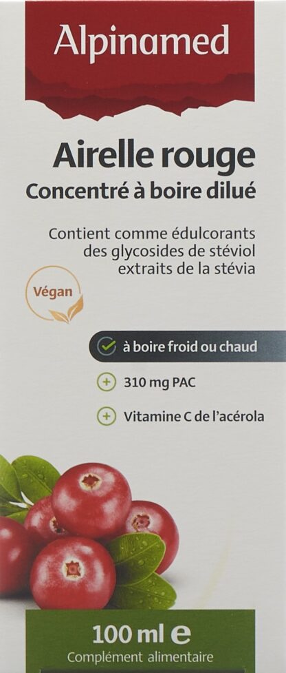 ALPINAMED Airelle rouge Conc à boire dilué 100 ml - immagine 2