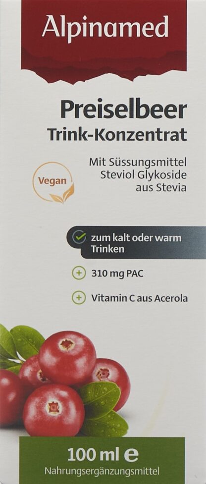 ALPINAMED Airelle rouge Conc à boire dilué 100 ml