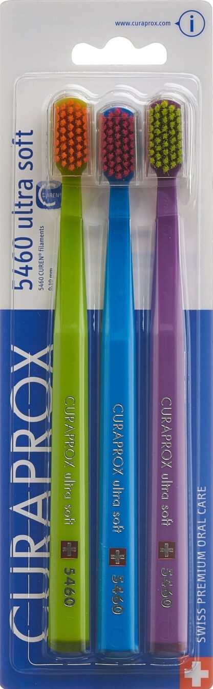 CURAPROX CS 5460 ultrasoft pack de trois