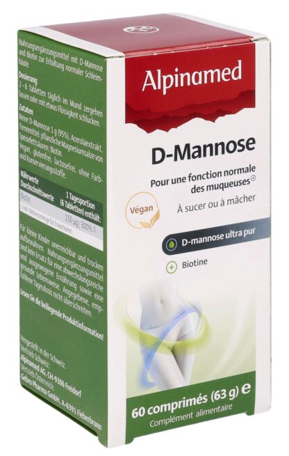 ALPINAMED D-Mannose cpr bte 60 pce - immagine 4