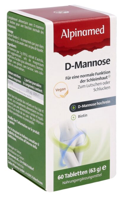 ALPINAMED D-Mannose cpr bte 60 pce - immagine 3