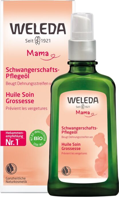 WELEDA MAMA huile soin grossesse dist 100 ml - immagine 3