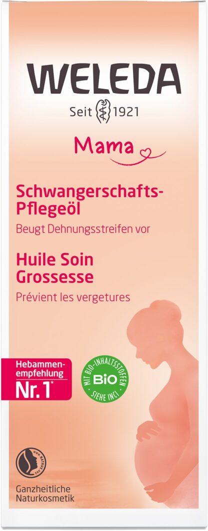 WELEDA MAMA huile soin grossesse dist 100 ml - immagine 2