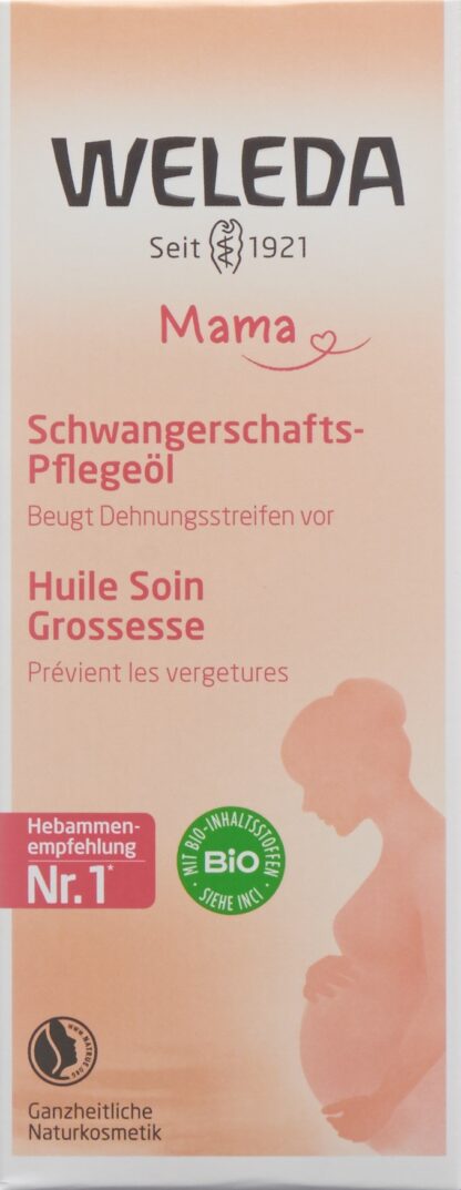 WELEDA MAMA huile soin grossesse dist 100 ml