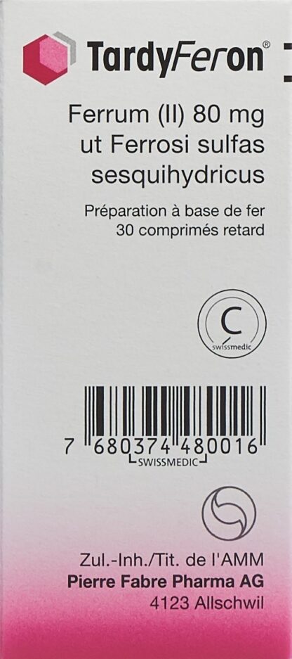 TARDYFERON cpr ret 80 mg 30 pce - immagine 2