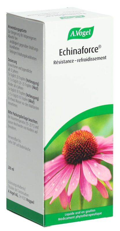 VOGEL Echinaforce résistance refroi gouttes 200 ml - immagine 4