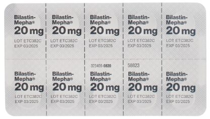 BILASTIN Mepha cpr 20 mg 10 pce - immagine 4