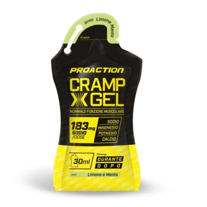 PROACTION CRAMP-X GEL Limone-Menta 3 Bust 90 ml