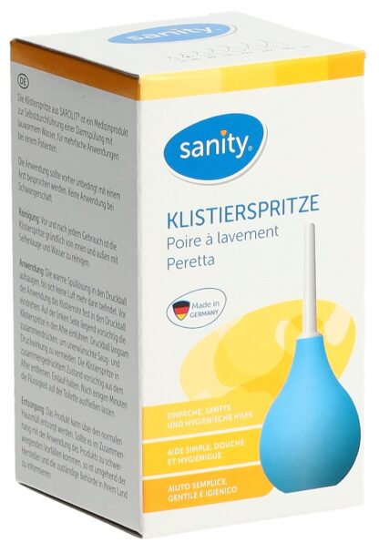 SANITY poire à lavement Gr3 40ml deux pièces - immagine 2