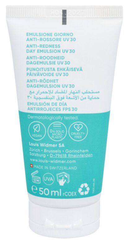 WIDMER anti-rougeurs emulsion de jour UV30 50 ml - immagine 8