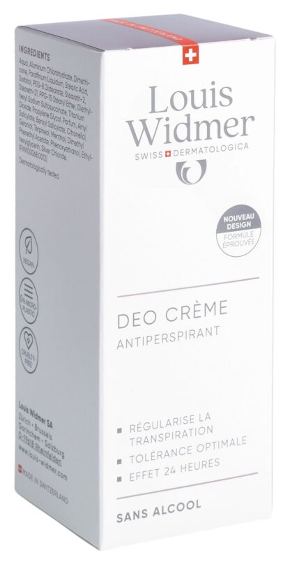 WIDMER déo crème antiperspirant parf 40 ml - immagine 4