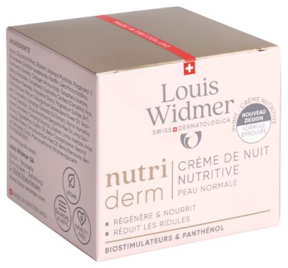 WIDMER Nutriderm crème nuit nutritive parf 50 ml - immagine 4