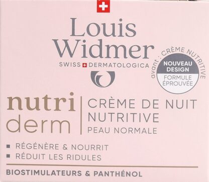 WIDMER Nutriderm crème nuit nutritive parf 50 ml - immagine 2