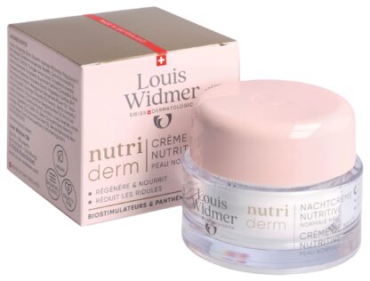 WIDMER Nutriderm crème nuit nutritive parf 50 ml - immagine 5