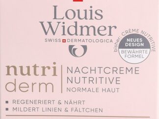 WIDMER Nutriderm crème nuit nutritive parf 50 ml
