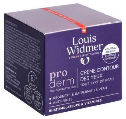 WIDMER Proderm crème contour yeux parf 30 ml - immagine 4