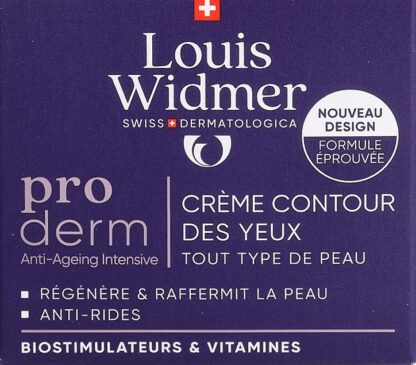 WIDMER Proderm crème contour yeux parf 30 ml - immagine 2