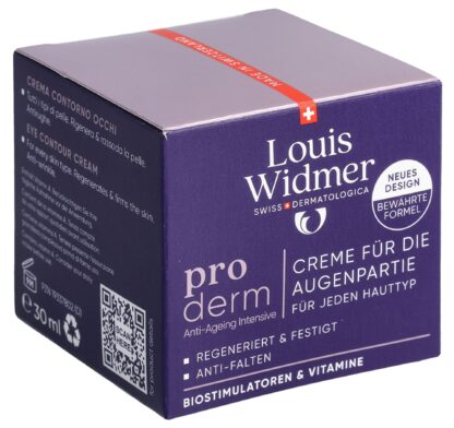 WIDMER Proderm crème contour yeux parf 30 ml - immagine 3