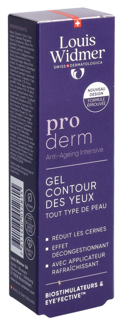 WIDMER Proderm gel contour yeux parf 15 ml - immagine 4