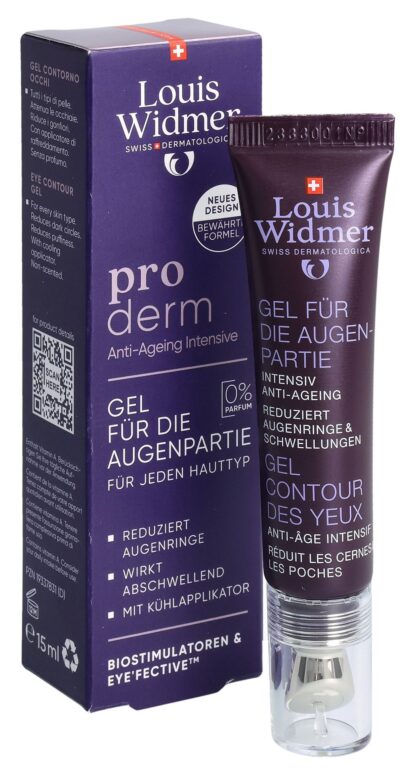 WIDMER Proderm gel contour yeux s parf 15 ml - immagine 5