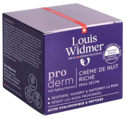 WIDMER Proderm crème nuit riche parf 50 ml - immagine 4