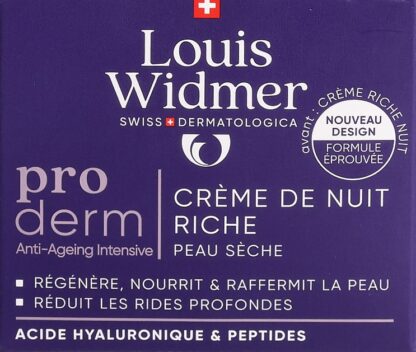 WIDMER Proderm crème nuit riche parf 50 ml - immagine 2