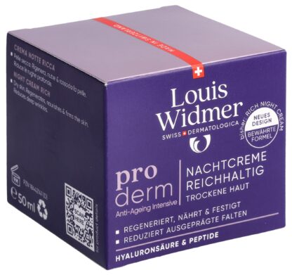 WIDMER Proderm crème nuit riche parf 50 ml - immagine 3