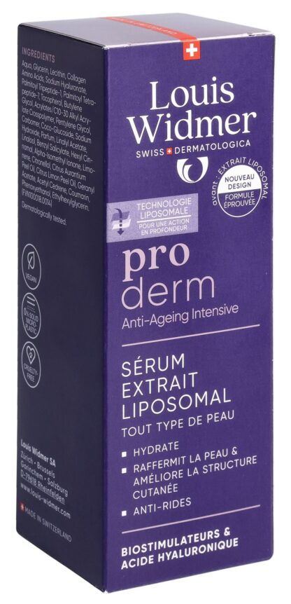 WIDMER Proderm sérum extrait liposom parf 30 ml - immagine 4
