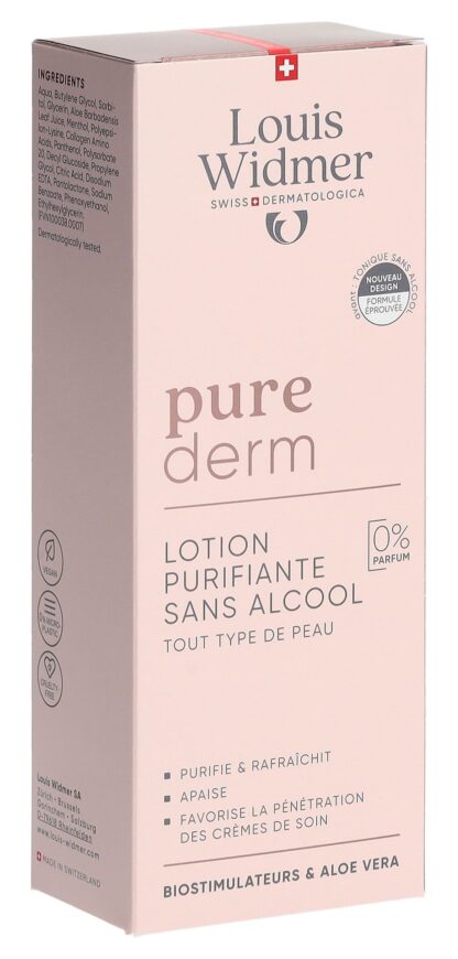 WIDMER Purederm lot nettoy s alc s parf 200 ml - immagine 4