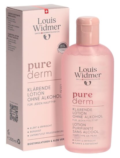WIDMER Purederm lot nettoy s alc s parf 200 ml - immagine 5