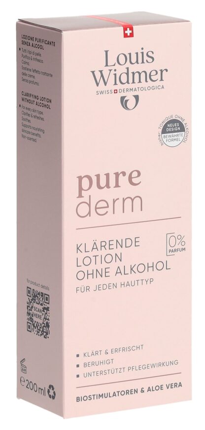 WIDMER Purederm lot nettoy s alc s parf 200 ml - immagine 3