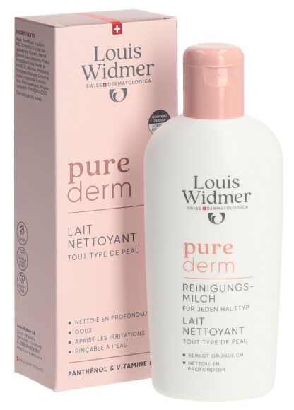 WIDMER Purederm lait nettoyant s parf 200 ml - immagine 6
